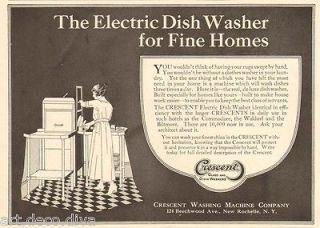 1920s antique CRESCENT Washing Machine DISHWASHER Kitchen Appliance 
