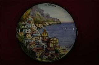 Hand Painted Signed Falcone Decorative Plate * Dipinto a Mano 