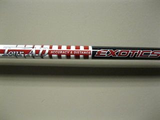 New Graphite Design Exotics Tour AD Wood Shaft Graphite Reg Flex 