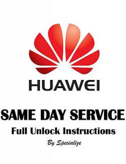 UNLOCK CODE For Huawei E353 E367 3G HSPA Modem Dongle 3 Three By IMEI