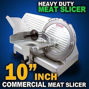 New MTN 240W 10 Commercial Restaurant Electric Meat Deli Food Slicer 