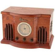 EMERSON Heritage series AM   FM Stereo Table Radio with Built In CD 