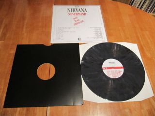   RMIND* BLACK & WHITE DJ COPY PROMO EMI 1991 CA 835 GRUNGE ROCK LP