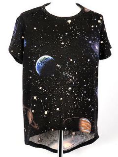 galaxy space t shirts graphic stellar shirt for womens sweater knit 