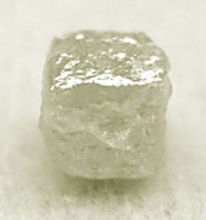 Carat 1 Gray Natural Uncut ROUGH DIAMONDS Cubes Gem