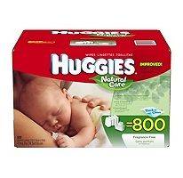 Huggies Natural Care 800 Baby Wipes Refill Wet Wipe Fragrance Free 