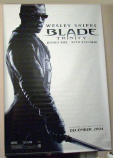 Wesley Snipes BLADE TRINITY Giant Vinyl Movie Banner