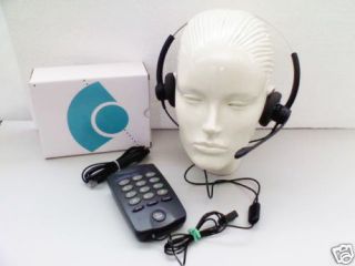 Plantronics SP12 Binaural NC Headset + T100 Dial KeyPad
