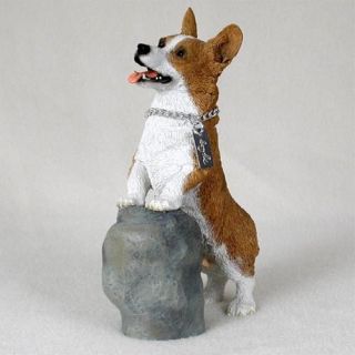 Welsh Corgi Statue Dog Figurine Home Decor Yard Garden Dog Products 