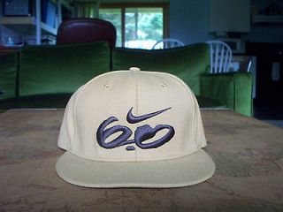 Nike 6.0 SB Tan Light Brown Fitted Hat 7 1/2 NWT paul rodriguez 