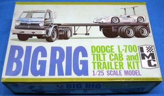 Rare IMC Dodge L 700 Dodge Tilt Cab & Trailer Near Mint