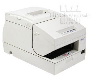 Epson TM H6000II POS Thermal Printer, White, Auto Cut, MICR 