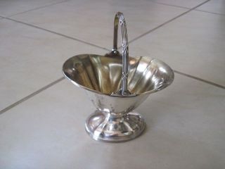 Simpson Hall Miller Co. C13 1/2 Basket Silver Plated