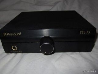 Russound Table Top Volume Control TBL 75 BLACK For Multi Room audio 