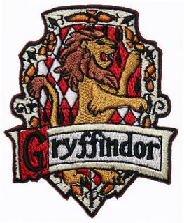 Harry Potter Gryffindor Jacket Robe Crest Iron On Applique Patch