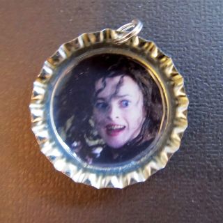 Harry Potter Bellatrix Lestrange charm necklace Helena Bonham Carter