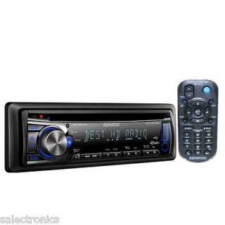 Kenwood KDC HD548U Built In HD Radio Car Stereo CD Player USB 1 DIN 