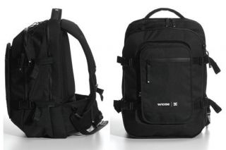 NEW DC shoes incase strapped backpack black skateboard & laptop holder 