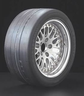 Hoosier DOT Drag Radial Tire 245/45 17 Solid White Letters 17328