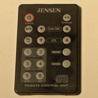JENSEN CAR STEREO REMOTE CONTROL H168 ((FASTSHIP!))