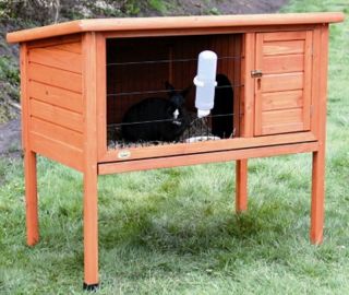 New One Story Small Animal Enclosure Hutch for Guinea Pig Bunny Rabbit 