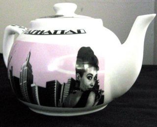 Manhattan Teapot  Tea  Novelty  Pot  Audrey Hepburn Breakfast At 
