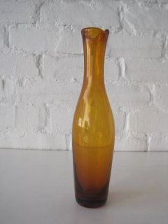 1960s BLENKO GLASS vase design #6427 Joel philip myers vintage retro 
