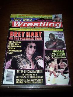   NEW WAVE 1997 PRO WRESTLING #26 BRET HART AHMED JOHNSON HOGON vs PIPER