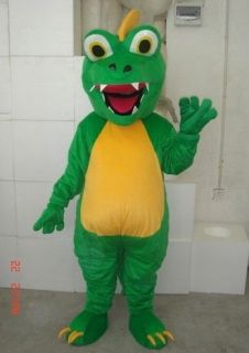 High Quality Green Dragon Mascot costume Size  All Christmas special 