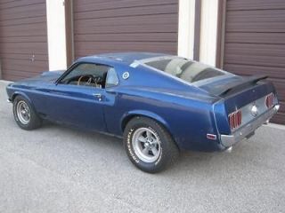 Ford : Mustang 1969 Ford Mustang Mach 1 Super Cobra Jet 4 speed