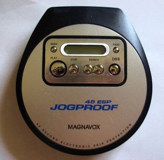 Magnavox Portable CD Player, with 45 Second Shock Protection