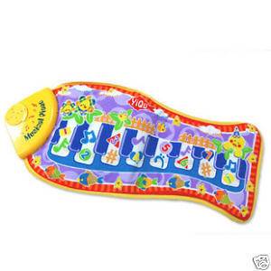   Good Baby Kid Piano Music Fish Animal Mat Touch Kick Play Fun Mat N98B