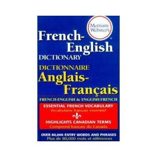 NEW Merriam Websters French English Dictionary   Me
