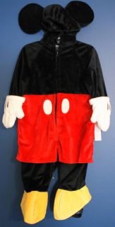 New Disney World MICKEY MOUSE Plush Costume 12 Months
