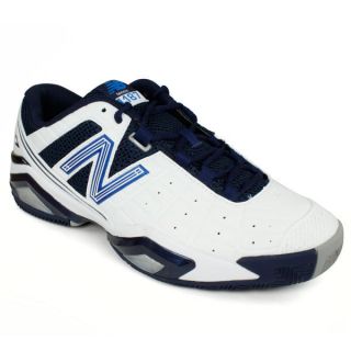 New Balance Men`s 1187 White Navy D Width Tennis Shoes