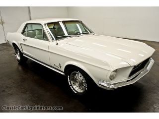 Ford  Mustang 1968 Ford Mustang J Code Coupe 351W Automatic PS 