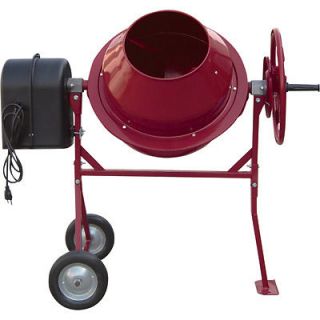 Northern Industrial Mini Electric Cement Mixer  1.77 Cubic ft #CM125