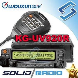   UV920R Car Mobile Dual Band Radio 136 174 / 400 480Mhz + DTMF hand mic