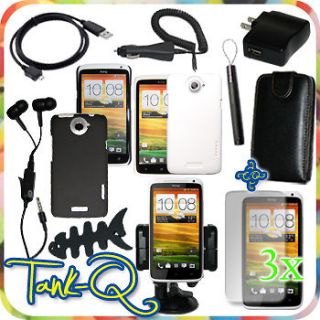   Case Charger Accessory Bundle Kit For HTC Edge One X One XL S720e