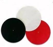 Pak Audiophile Turntable Toys Felt Turntable Mats Red+White+Black+