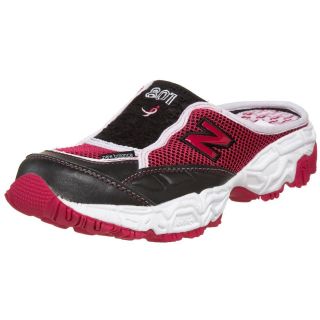 New Balance Womens W801PR SLIP ON Walking Shoes Black pink 801