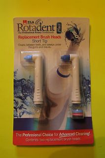 Newly listed Rotadent Plus Electric Toothbrush Replacement Heads 