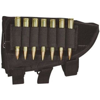 Tactical Butt Stock SNIPER Rifle Ammo Cheek Rest   SWAT BLACK