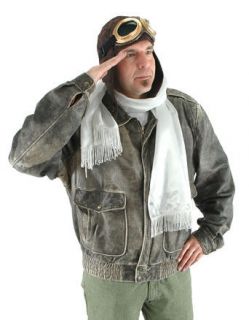   COSTUME KIT hat scarf goggles flying ace amelia earhart snoopy pilot