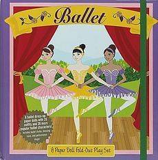   World of Ballet A Paper Doll Fold Out Play Set by Mara Conlon Har