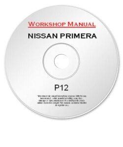 Nissan Primera P12 Workshop Manual