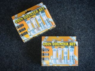 Coin Counter / Sorter Counts Saves Rolls Coins