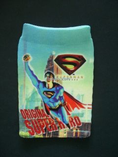 Superhero SUPERMAN iPod Mobile Cell Phone Sock Pouch Case Super man