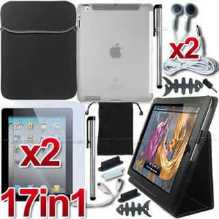   For New iPad 3 2 Stand Leather Smart Magnetic Case TPU Cover Sleeve