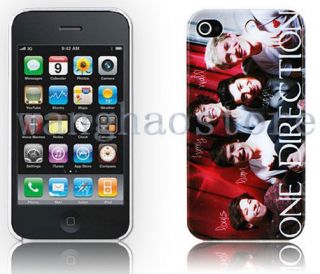 For Apple Iphone 4 4s 4G 8G Phone One Direction 1D Pop Team Band 